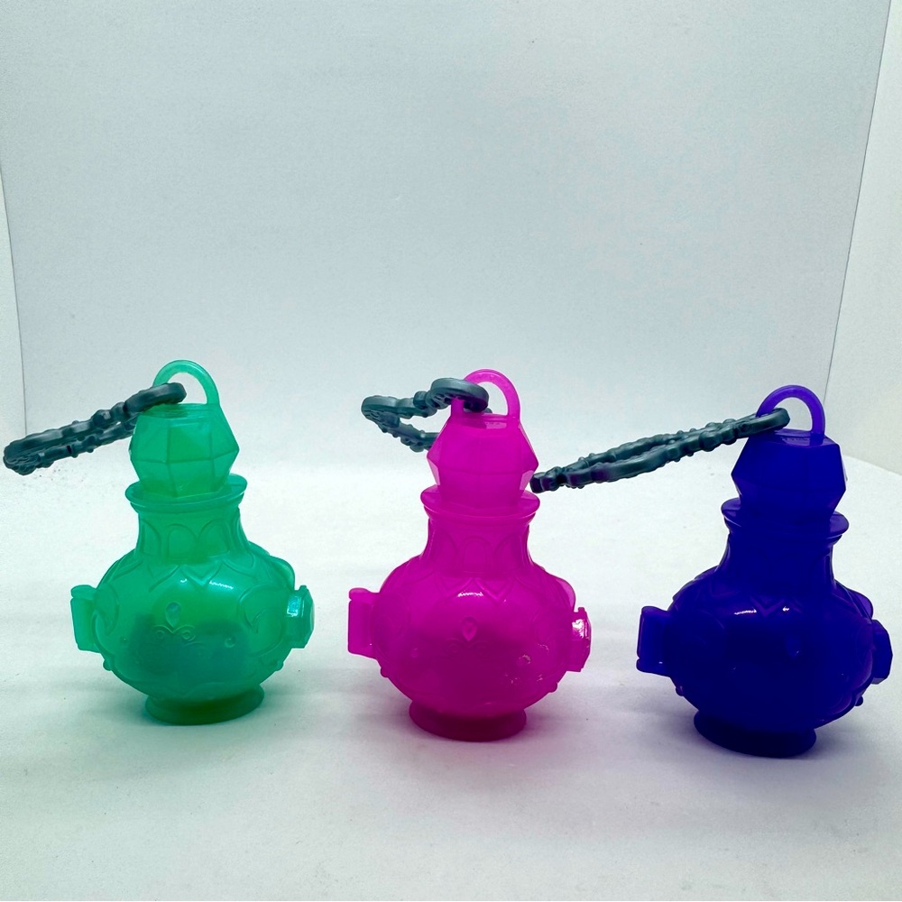 LOT 3 Shimmer and Shine Teenie Genies Dolls Toys Purple Pink Green